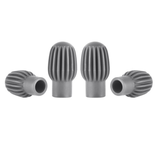 4 Pcs Silicone Drumstick Head Sleeves Silent Practice Tips