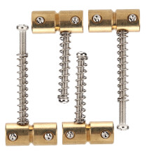 4Pcs Bass String Saddle Brass Bridge Kit