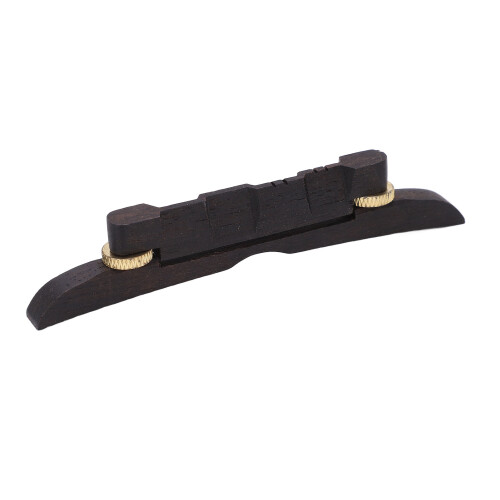 Ebony Wood Mandolin Bridge String Accessory 1