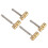 4Pcs Bass String Saddle Brass Bridge Kit 3