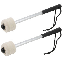 2Pcs Wool Felt Head Drumstick NonSlip Accessories
