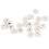 20Pcs Trumpet Felt Washers Beige 3