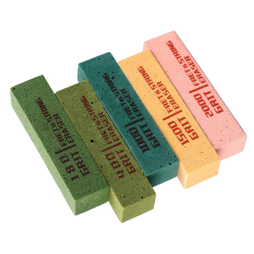 5Pcs Fret Eraser Dust Cleaner Fretboard Scrubber String Tool 1