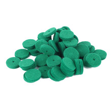 90Pcs Piano Felt Pad 22mm Noise Reduction Green Keyboard Washer