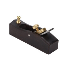Violin Thumb Planer Glossy Ebony Brass Portable Tool