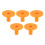 5Pcs Drum Cymbal Sleeves Plastic Stand Support 5