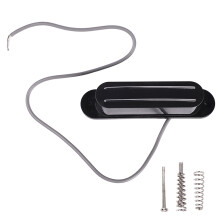 Guitar Hot Rails Pickup 2 Pole Shoes Low Noise Black for Mandolin