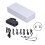 (Silver US Plug) Guitar Effect Pedal Power Supply Single Voltage Low Noise 3