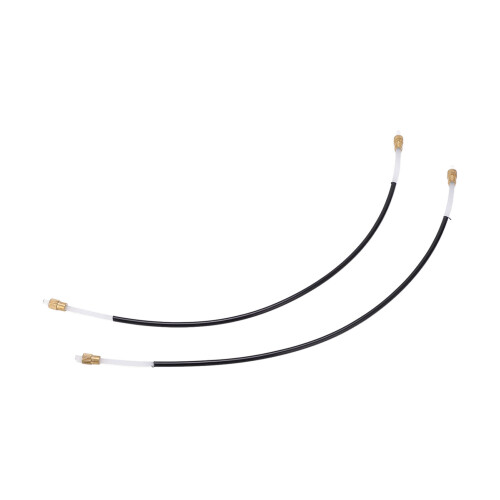 2Pcs Cello Tail Rope Nylon Replacement Set Black 2