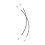 2Pcs Cello Tail Rope Nylon Replacement Set Black 5