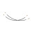 2Pcs Cello Tail Rope Nylon Replacement Set Black 2