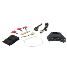 Microphone Equalizer Piezo Pickup Sound Hole Acoustic Guitar