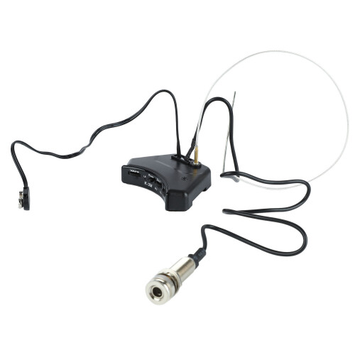 Microphone Equalizer Piezo Pickup Sound Hole Acoustic Guitar 2