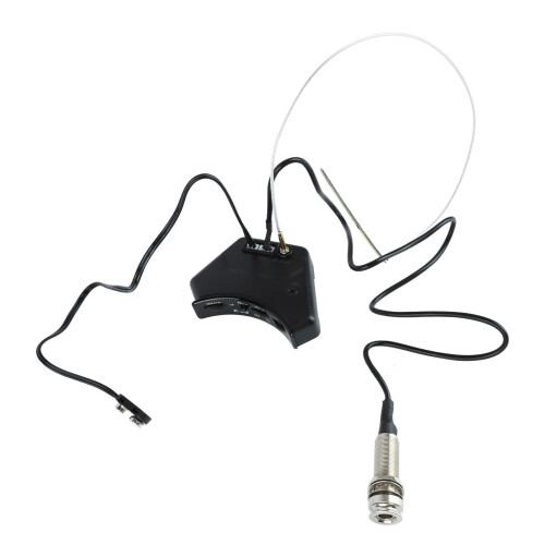 Microphone Equalizer Piezo Pickup Sound Hole Acoustic Guitar 1