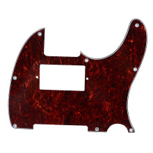 (Red) Guitar Pickguard PVC Anti Scratch Decorative Noise Reduction Red