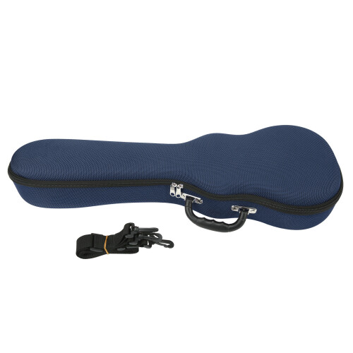 (Blue) Ukulele Case Backpack Polyester Thickened 23/24in