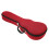 (Red) Ukulele Case Backpack Polyester Thickened 23/24in 3