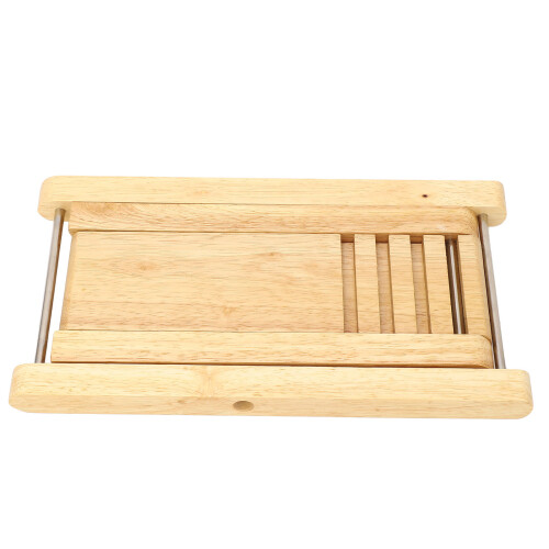 Bamboo Guitar Footstool 4-Position Adjustable Foldable 2