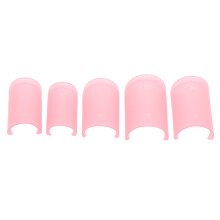 (Pink) 5Pcs Flute Membrane Protector ABS DM-01 Yellow