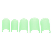 (Green) 5Pcs Flute Membrane Protector ABS DM-01 Yellow