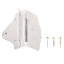 14 String Mandolin Tailpiece Metal Silver Replacement