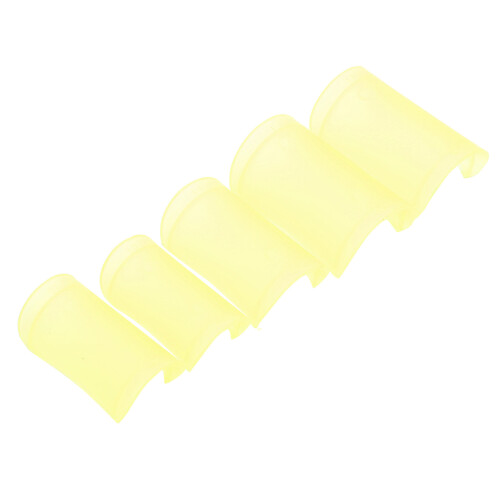 (Yellow) 5Pcs Flute Membrane Protector ABS DM-01 Yellow 1