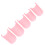 (Pink) 5Pcs Flute Membrane Protector ABS DM-01 Yellow 5