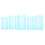 (Blue) 5Pcs Flute Membrane Protector ABS DM-01 Yellow 3
