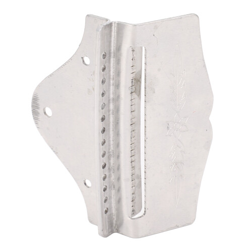 14 String Mandolin Tailpiece Metal Silver Replacement 1
