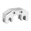 (Silver Color) Cello Practice Mute Bow String Noise Reduction Silver 2