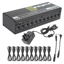 (UK Plug) Pedal Power Supply Guitar Effect Short Circuit Protection 100-240V UK