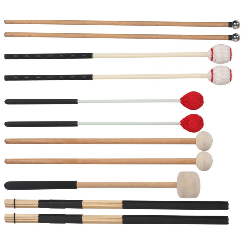 11Pcs Drumstick Set Snare Drum Tuning Hammer Training Accessories 1
