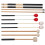 11Pcs Drumstick Set Snare Drum Tuning Hammer Training Accessories 3