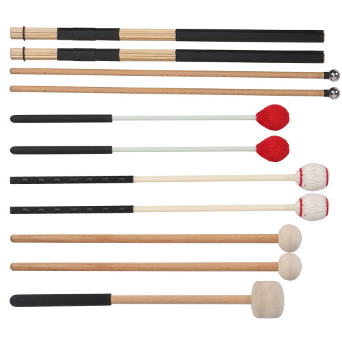11Pcs Drumstick Set Snare Drum Tuning Hammer Training Accessories 2