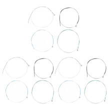 12Pcs Copper Alloy Violin Strings 1/2 1/4 3/4 4/4 Silver