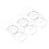 12Pcs Copper Alloy Violin Strings 1/2 1/4 3/4 4/4 Silver 2