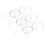 12Pcs Copper Alloy Violin Strings 1/2 1/4 3/4 4/4 Silver 3