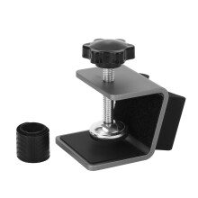 Guitar Neck Rest Cradle Aluminum Silicone Support Desk Clamp