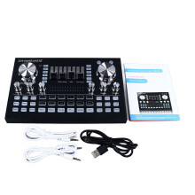 Live Sound Card Audio Mixer PC Mobile Universal Streaming