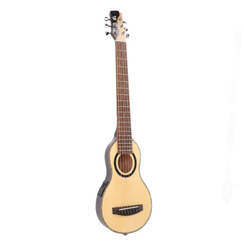 6 String Beginner Guitar 32 Inch Built-in Tuner with Black Bag 2