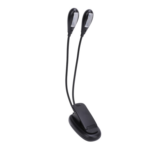 Music Stand Light Dual Head LED Clip On USB DC 5V 1
