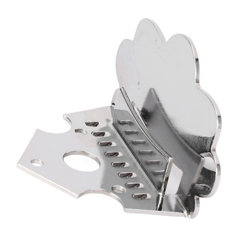 Mandolin Tailpiece Zinc Alloy 8 Strings Triangle Shape Replacement 2