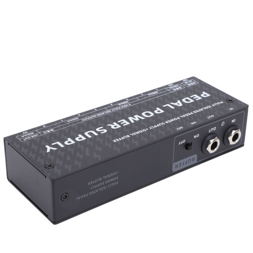 (US Plug) Guitar Pedal Power Supply 9 Isolated DC USB 5V EU Plug 1