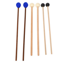 3 Pairs Maple Wood Marimba Timpani Mallets