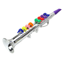 Toy Clarinet for Kids Plastic Saxophone Wind Instrument