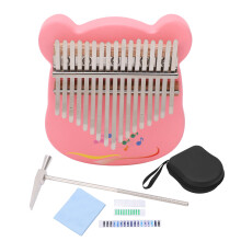 17 Key Kalimba Thumb Piano Portable Maple Music Instrument