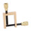 Violin Crack Clamp Double Screw Brass Square Clip Luthier Tool 3