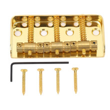 Electric Guitar Short Bridge Vintage Brass 3 Saddles for Tele