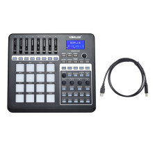 PANDA200 Portable USB MIDI Pad Controller 16 Drum Pads with USB Cable