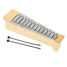 Aluminum 13-Note Glockenspiel Treble Metallophone for Children